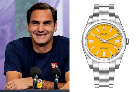 roger federer rolex worth.